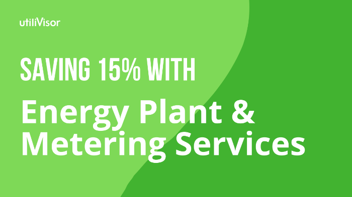 Video Thumbnail of text, Saving 15% with Energy Plant & Metering Services
