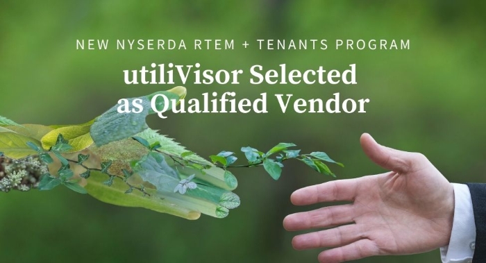 utiliVisor selected as qualified NYSERDA RTEM + Tenants Program vendor