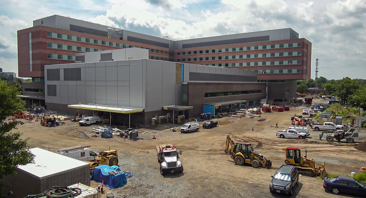 The new Valley Hospital – a 372-bed facility in Paramus, New Jersey